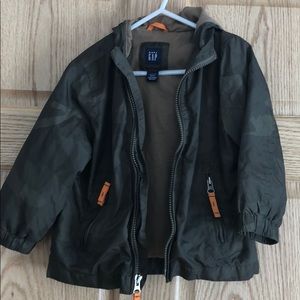 3T camo gap full zip windbreaker